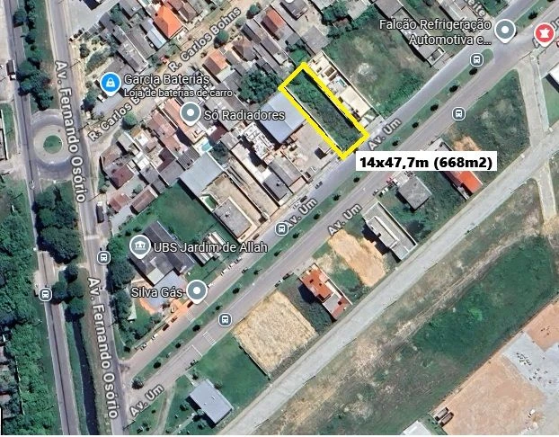 Terreno AMPLO na Avenida principal do Germani