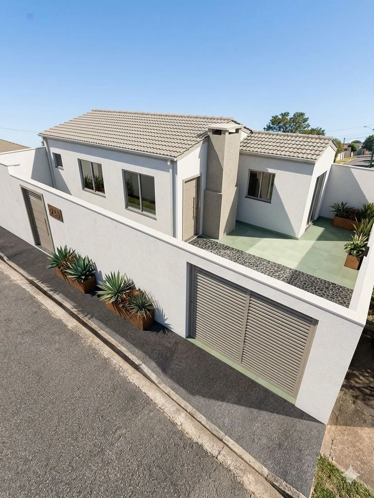 Casa em fase de construção nas Três Vendas